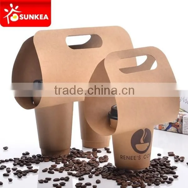 1 Pack 2 Pack Wrapped Handle Cup Carriers photo-2
