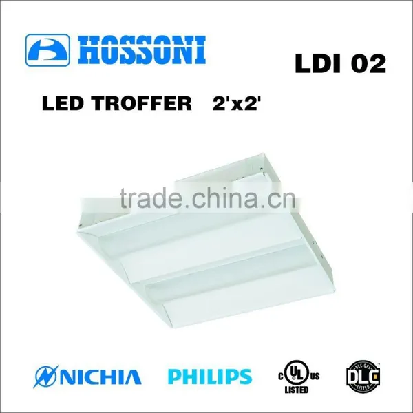 UL DLC approved 46W 600x600mm led troffer 5 years warranty LDI02 2X2                        
                                                Quality Choice