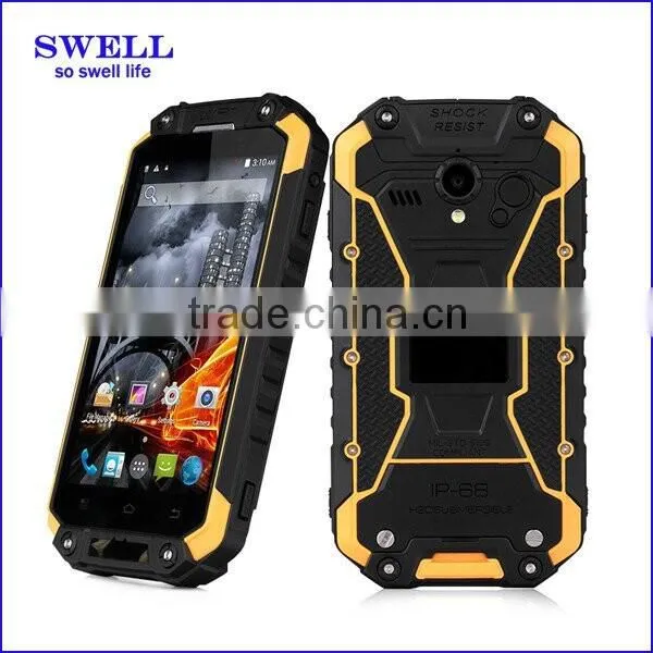 X8S Rugged Defender Handset MTK6582 Quad Core IP68 Walkie Talkie IPS Touch Screen NFC 5 Inch Touch Screen Cell Phone Quality Choice