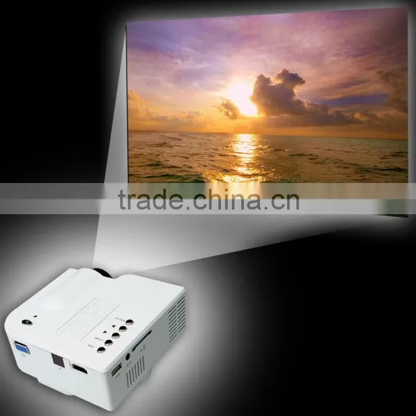 UC28 HDMI Playsation USB HD Multimedia Mini VGA 1080p LED Home Theater Projector photo-5