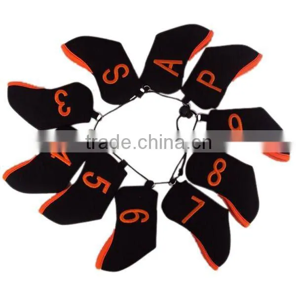 Golf Iron Head Cover Set