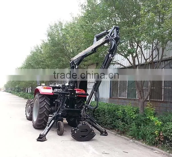 1 Tons 3 Tons Telescopic Crane for Log Trailer With Crane Powered by Diesel Engine photo-3