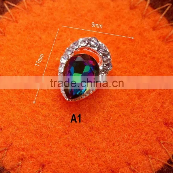 2016 New & Fashion Colorful Nail Art Alloy Rhinestone Decoration New Nail Crystal photo-3