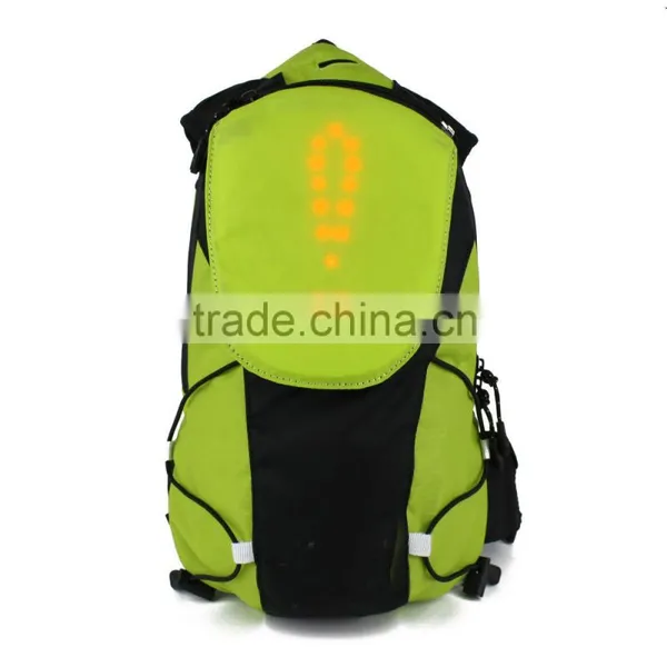 18L Waterproof Bike Safety Backpack With LED Turn Signal Pilot Lamp Wireless Remote Control Cycling for Night Cycling Safety Bag photo-3