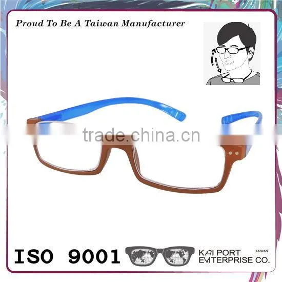 Hang Neck and Half-rim Mat Coating Reading Glasses photo-2