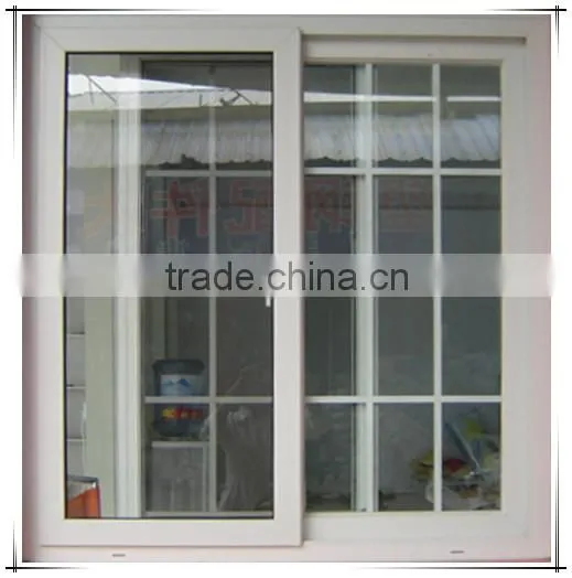 PVC/UPVC Frame Material and Horizontal Opening Pattern Pvc Window photo-4