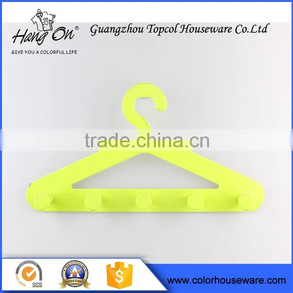 China Export Supplier Color Pvc Coated Iron Metal Hanger photo-4