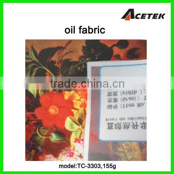 Digital Direct Dye Sublimation Printed Oil Fabric 155g photo-3