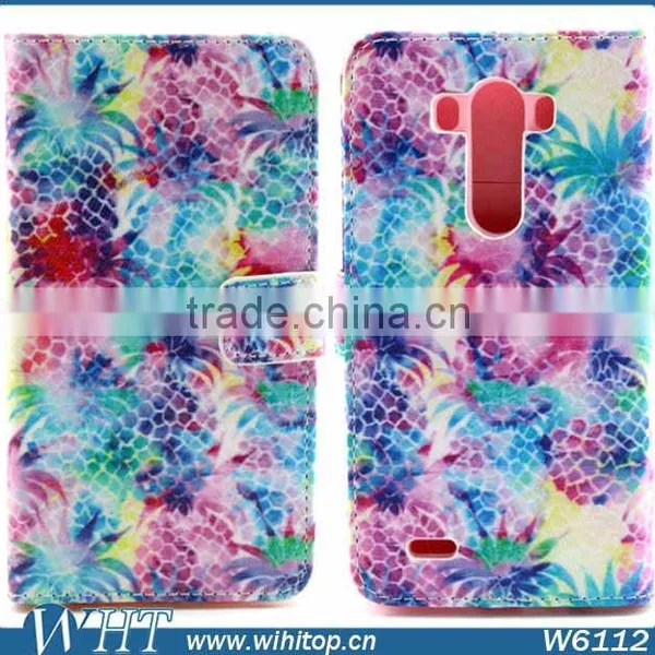 Factory Price! Fancy Leather Case for LG G3, TPU Cover Wallet Leather Case for LG Optimus G3 photo-6