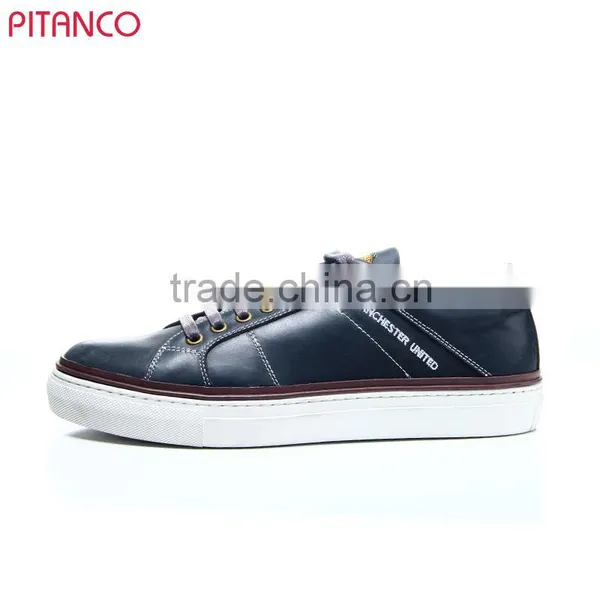 Latest Design Lace-up Genuine Leather Flat Leather Shoes for Men photo-4