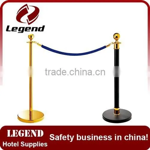 Hotel Stainless Railing Stand Crowd Control Rope Queue Barrier photo-3