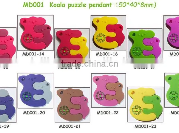 Natural Wooden Baby Teething Necklace photo-4