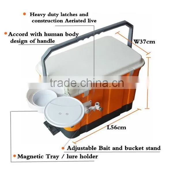 2016 Type B Good Quality Oxygen Fishing Box With Oxygen Pump photo-2