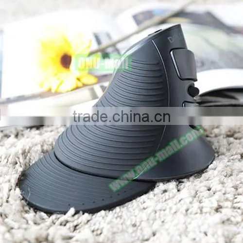 Shenzhen Factory OEM Delux M618 Wireless Vertical Ergonomic Mouse, USB Upright Laser Comfort Mice Quality Choice photo-6