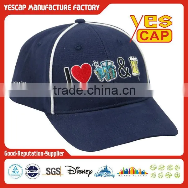 Raised 3D Embroidery Baseball Cap Custom Baseball Hat photo-4