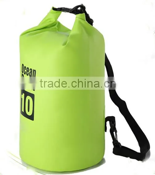 Trendy Green Beefy Scuba Bag Outdoor Sports Waterproof Dry Bag/Dry Sack photo-4