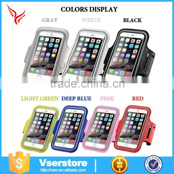 Custom Gym Sports Armband for Iphone 6 With Key and Earphone Pocket photo-6