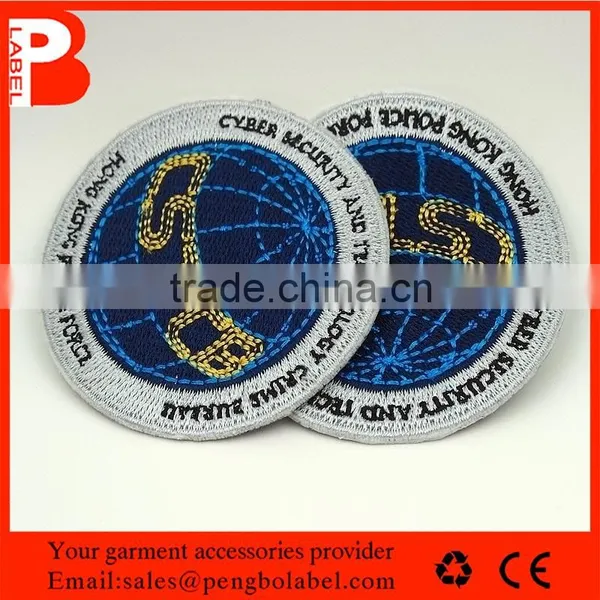 OEM Custom Embroidery Patch Wholesale Iron on Embroidery Patch for Clothing photo-3