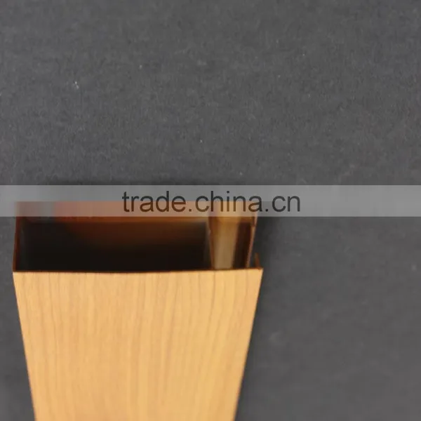 Suitable For Industrial And Civil Buildings Suspended Metal Ceiling Panel Wood Grain Aluminum Square Tube Screen Ceiling photo-2