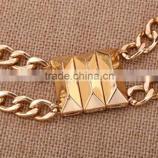 2016 Newest Fashion Alloy Gold Plating Beaded Fashion Jewelry Necklace photo-4