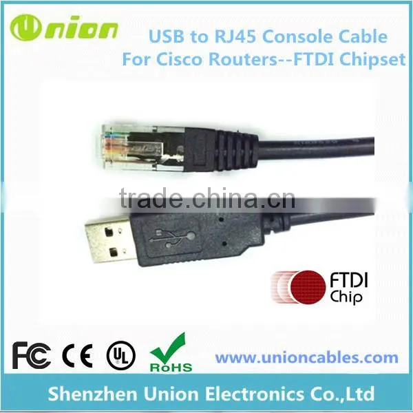 USB to Serial RJ45 Console / Rollover Cable photo-5