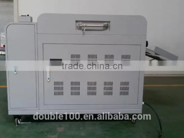 China Professional Manufacturer Water-based Velvet Varnish Coating Machine/24inch Laminating Machine photo-4