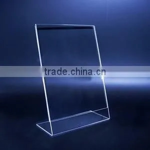 Desk Sign Holder /acrylic Menu Holder