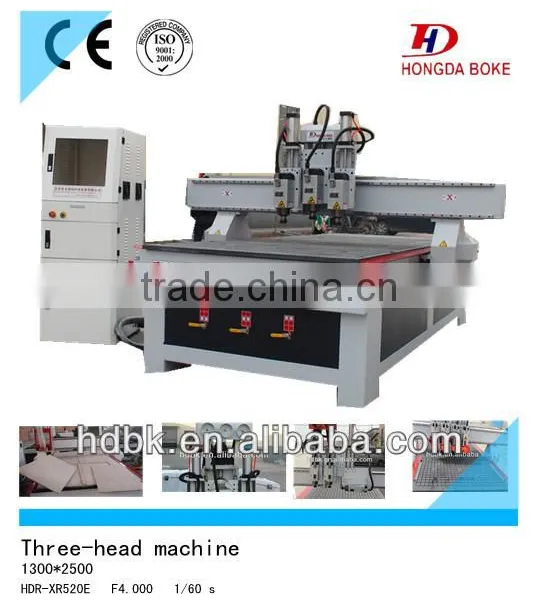 three-head wood engraving machine M25-T