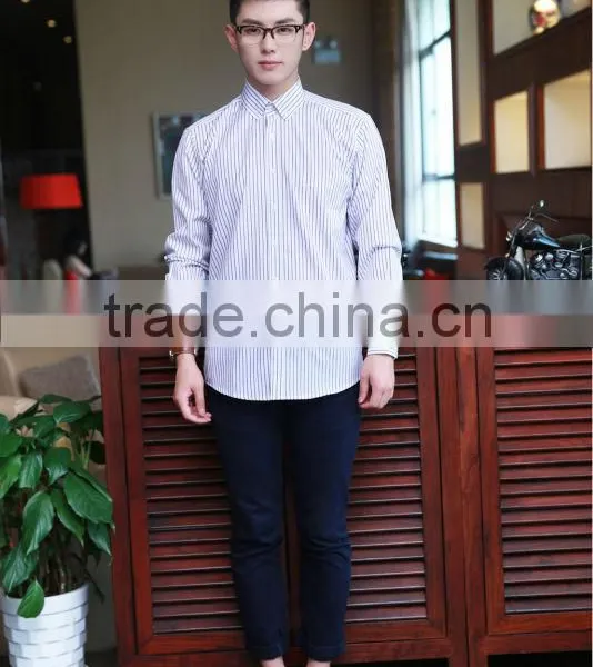 100% Cotton Striped Men's Shirt