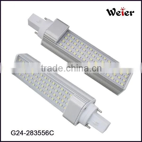G24 Led 2835 56SMD PL Light 10W 90-265V AC photo-3