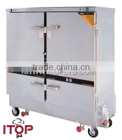24 Trays Double Door Steamer Food Machine photo-2