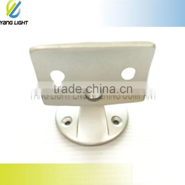 Made in Taiwan Aluminium Die Casting Power Coating Three M5 Holes Handrail Cross Holder photo-2