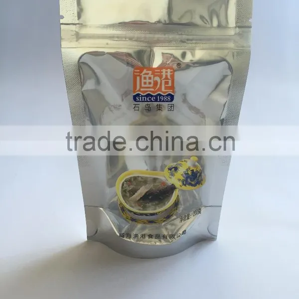Transparent Window Zipper Stand Up Plastic Cashew Nut Packaging Bag photo-3