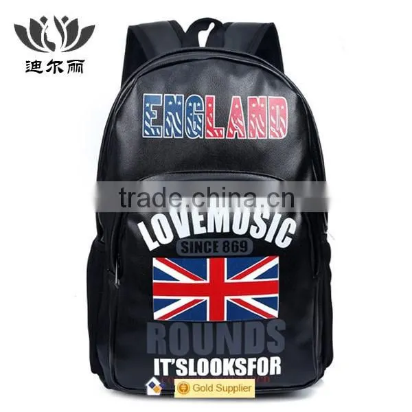 Flag Pattern Cheap Adult Hipster School Backpack Bag photo-6
