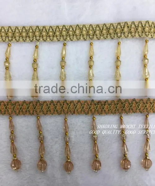2015 New Design 13cm Long Crystal Curtain Lace, Shining Crystal, Accessories