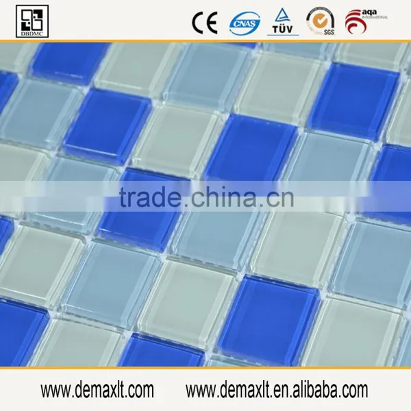 Lower Price Glass Mosaic Patterns for Swimming Pool Tile Made in China photo-2