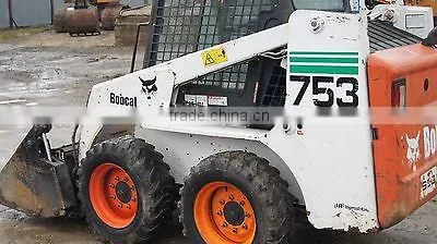 USED MACHINERIES - BOBCAT 753 HIGH FLOW SKID STEER LOADER (4532) photo-3