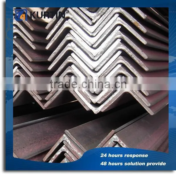 Standard Q195 Black Iron Hot Rolled Steel Angle With TUV Cetificate photo-2