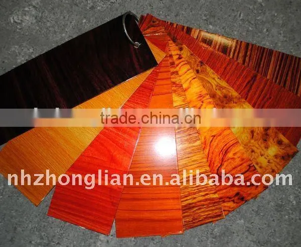 Manufacturer OEM Most Popular Wood Grain Aluminum Siding / Wood Grain Pvc Film / Wood Grain Paper Laminate photo-6