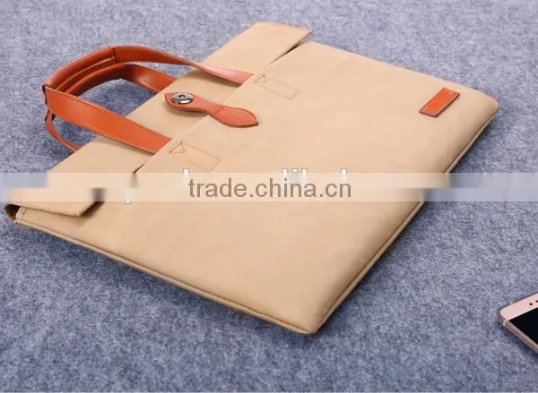 2016 China Supplier Customize 15" 17" Notebook Laptop Messenger Pouch Shoulder Case Bag Handbag For Dell Lenovo photo-4