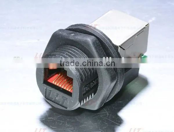 LLT Front Panel Mount RJ45 Transformer Female to Female RJ45 Socket