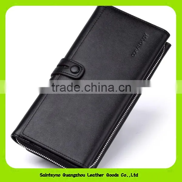 15611 Elegant Ladies Leather Wallet With Snap Closure