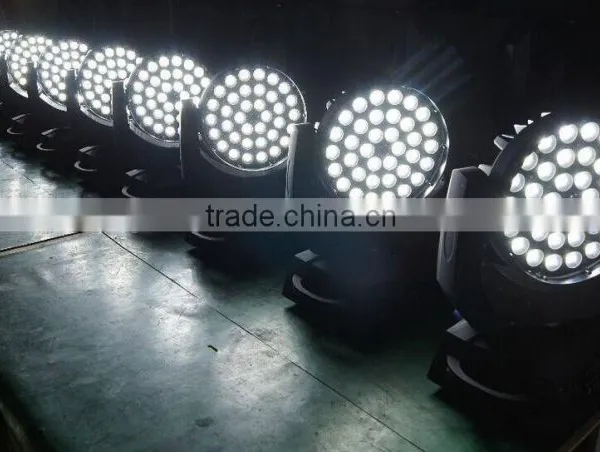 36 10w RGBAW LED Zoom Wash Moving Head/ Night Club Dancing Party Moving Led photo-2
