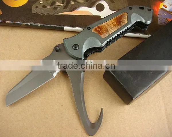 OEM Two Ways Opening Outdoor Servival Knife Hunting Knife UD40674 photo-2