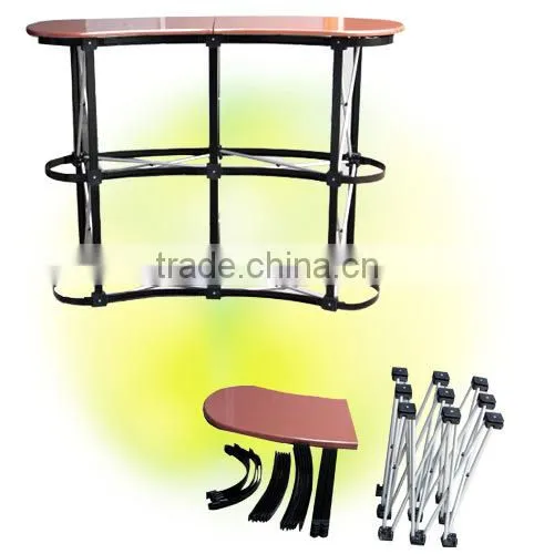 Portable Display Table With 2*2 Pop Up, Trade Show Booth Counter photo-2