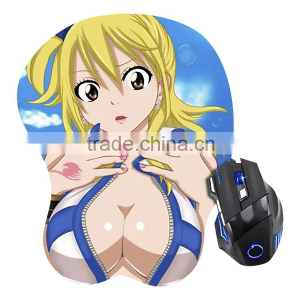 New Lucy Heartfilia -Fairy Tail Anime Improved 3D Mouse Pad Sexy