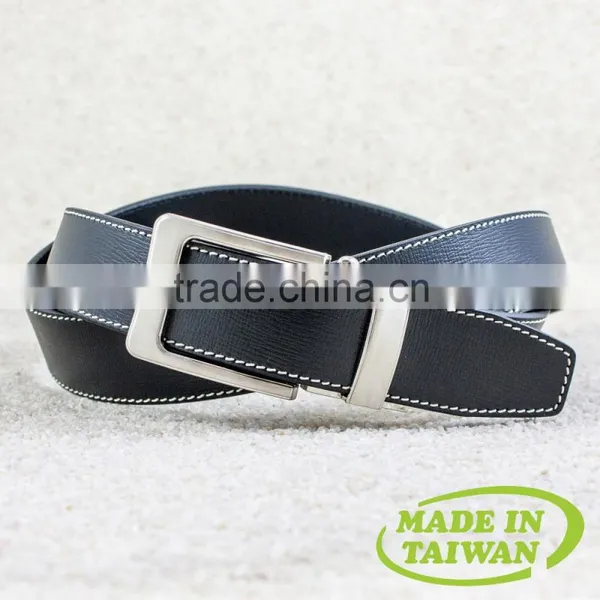 [Taiwan YM]Top Design Man Adjustable Belt Genuine Leather Men Belt photo-2
