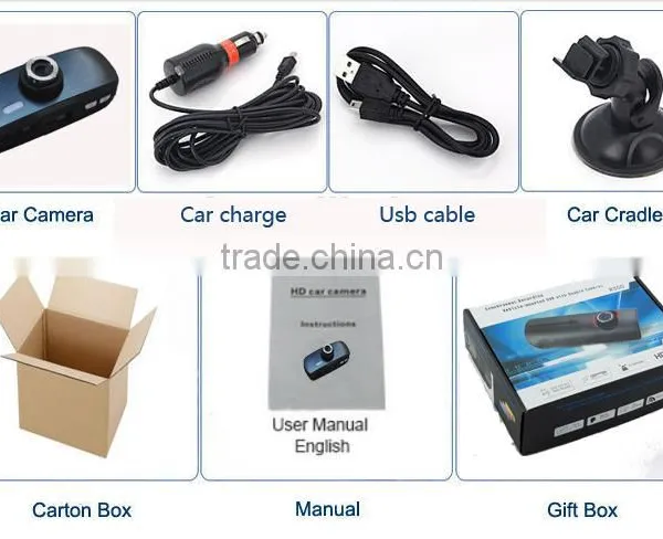 2.7 Inch LCD FHD 1080p G1W Car Dash Camera photo-6