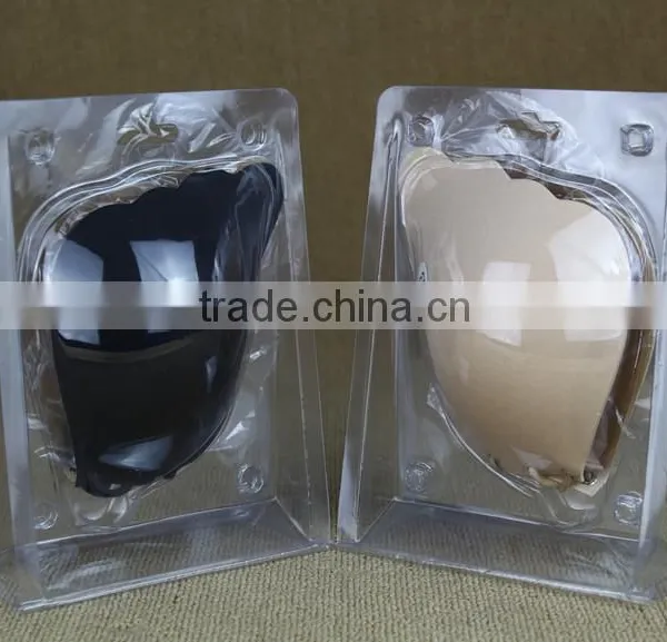 Junyan Hot Sale Nude Black Invisible Cloth Silicone Bra With String photo-5