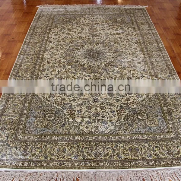 5x8ft Handmade Rugs Bay Area Crown Silk Persian Rug Home Use